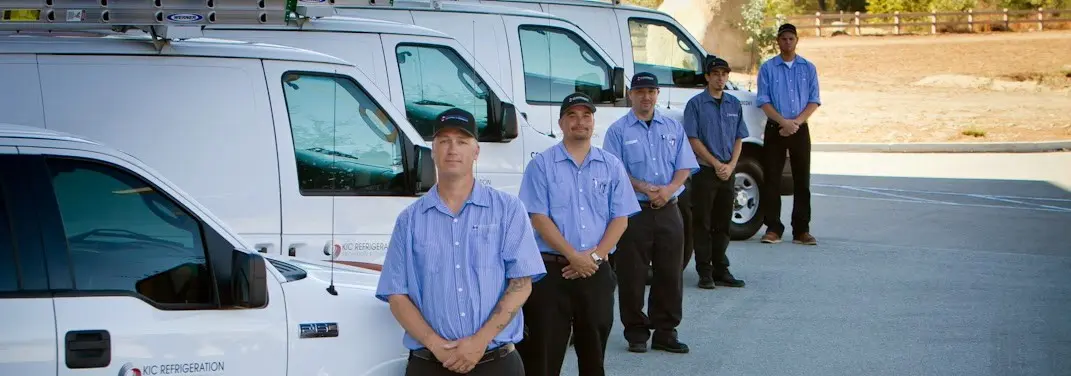 KIC Refrigeration crew ready for Mini Split Repair jobs across Montgomery